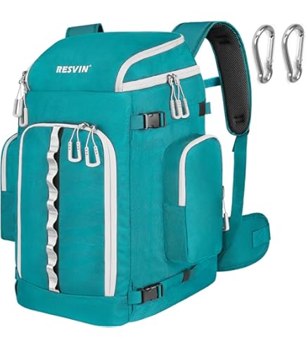 美品　５５L　スノーボード　バッグ 　ブーツバッグ付き Amazon.co.jp: RESVIN スノーボード バックパック スキーブーツ
